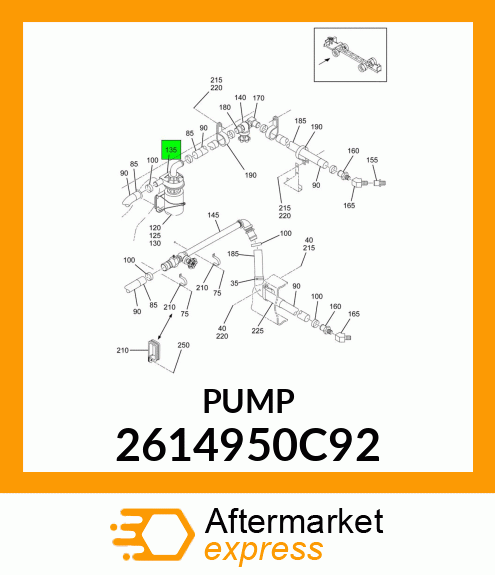 PUMP 2614950C92