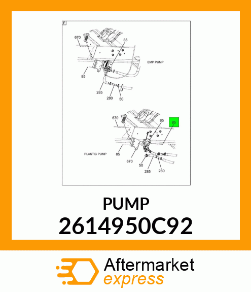 PUMP 2614950C92