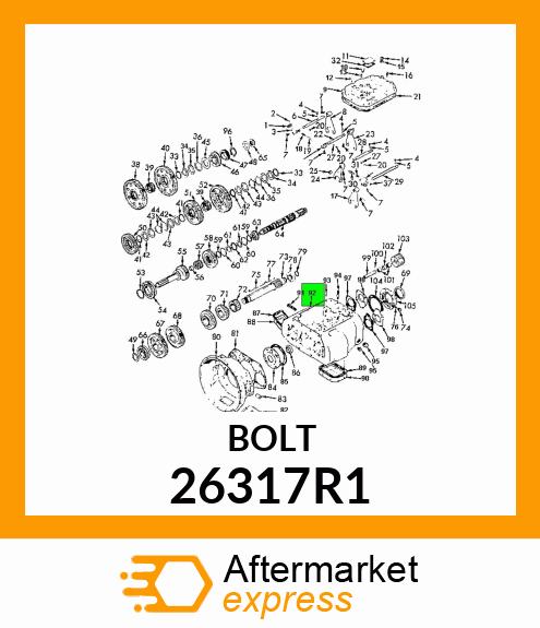 BOLT 26317R1