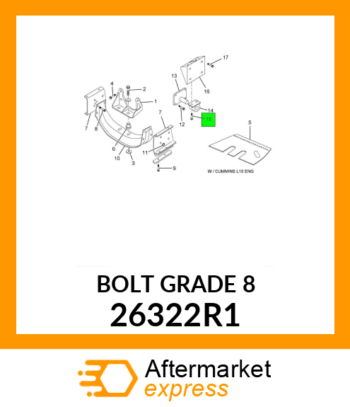 BOLT 26322R1