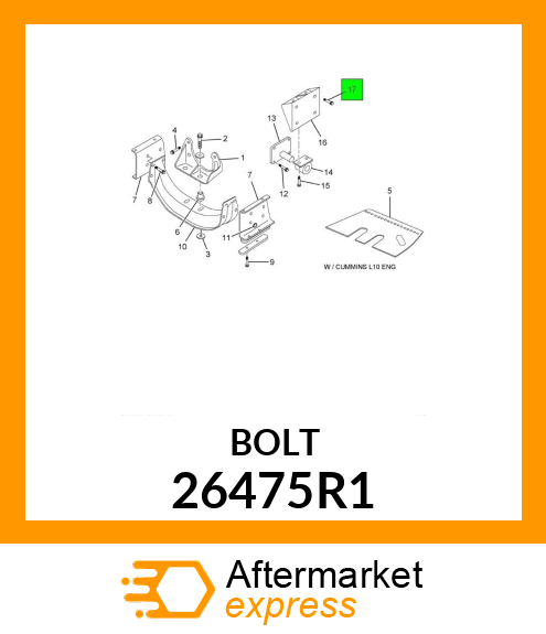 BOLT 26475R1