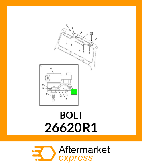 BOLT 26620R1