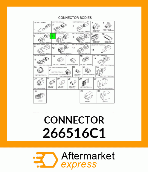 CONNECTOR 266516C1