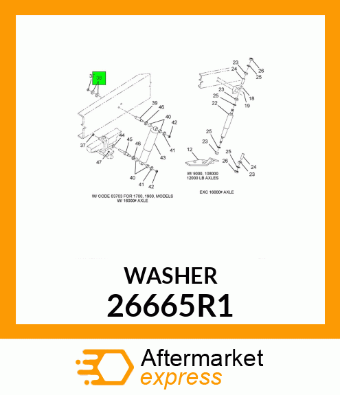 WASHER 26665R1