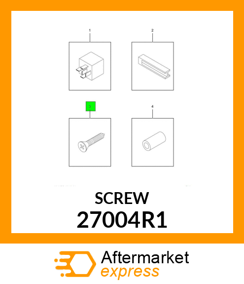 SCREW 27004R1