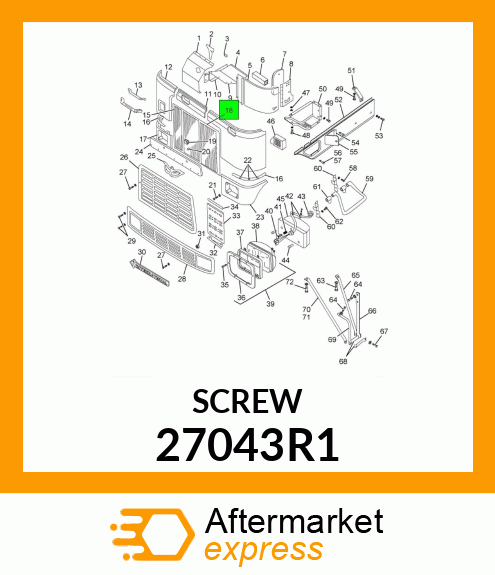 SCREW 27043R1