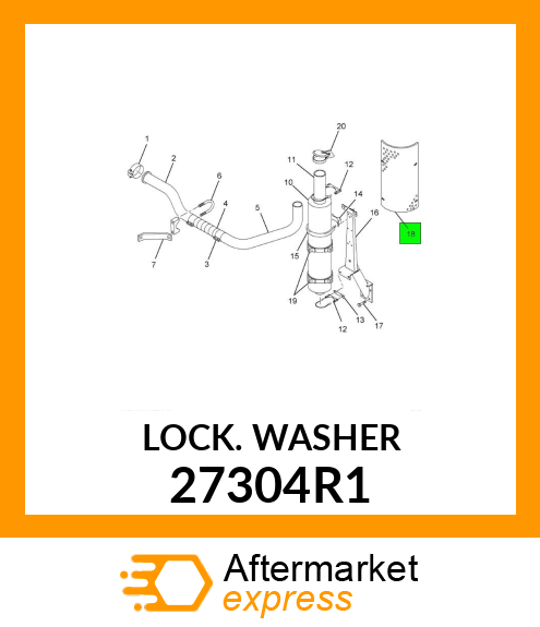 WASHER 27304R1