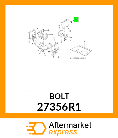 BOLT 27356R1