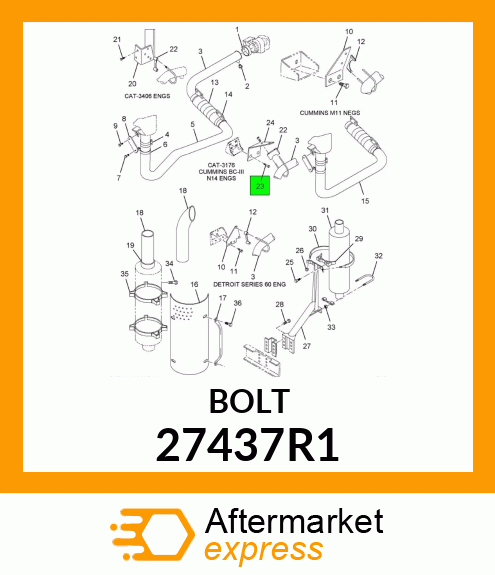 BOLT 27437R1