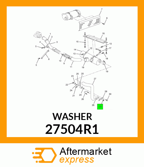 WASHER 27504R1