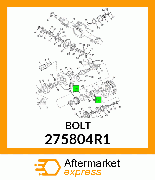 BOLT 275804R1