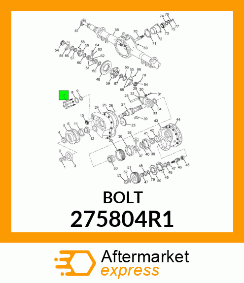 BOLT 275804R1