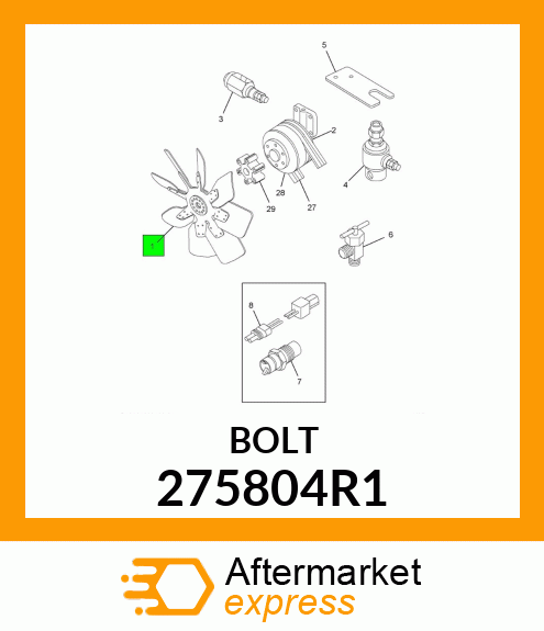 BOLT 275804R1