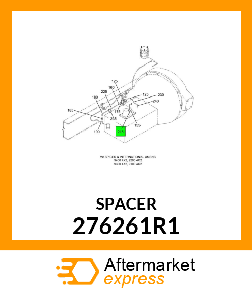 SPACER 276261R1