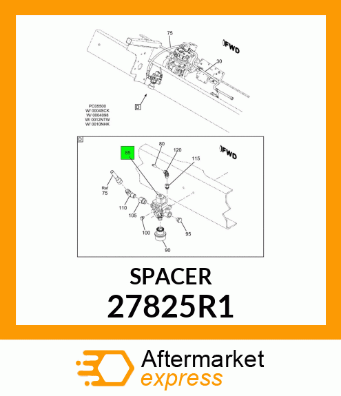 SPACER 27825R1