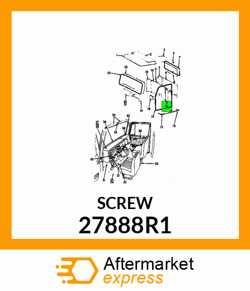 SCREW 27888R1