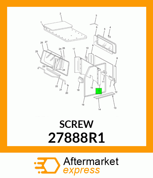 SCREW 27888R1