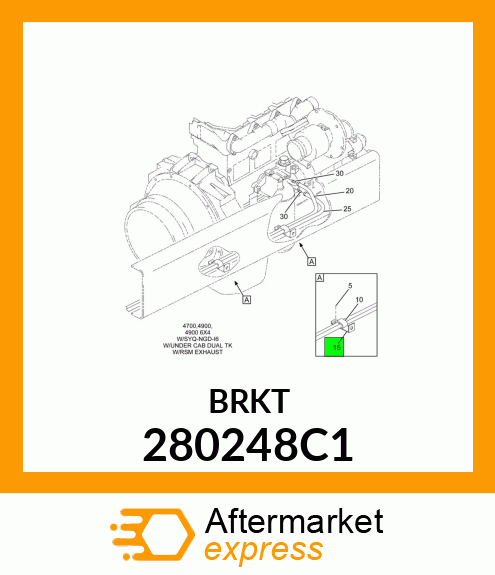 BRKT 280248C1