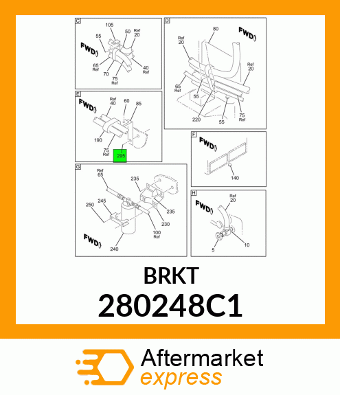 BRKT 280248C1