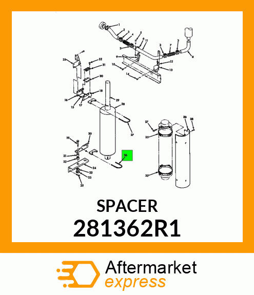 SPACER 281362R1