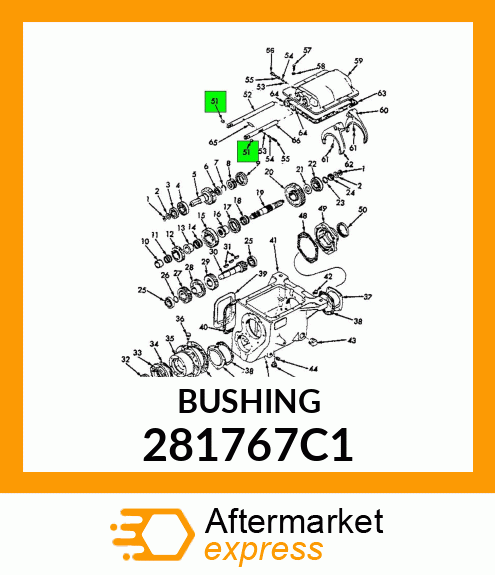 BUSHING 281767C1