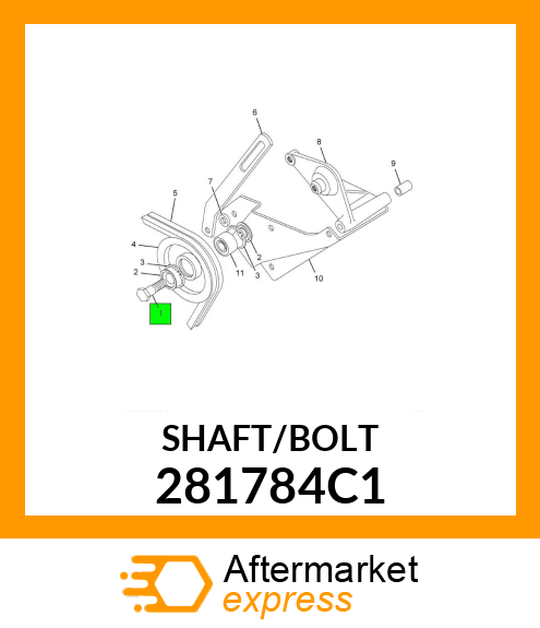SHAFT/BOLT 281784C1