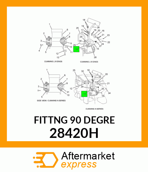 FITTNG90DEGRE 28420H