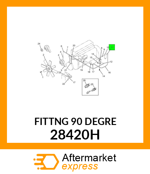 FITTNG90DEGRE 28420H