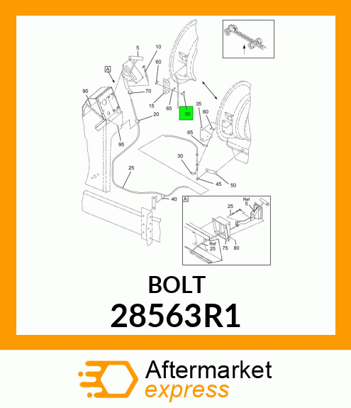 BOLT 28563R1