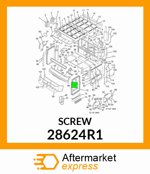 SCREW 28624R1