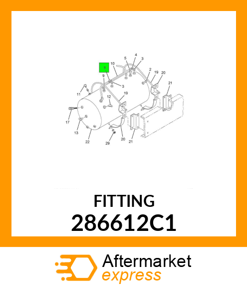 FITTING 286612C1