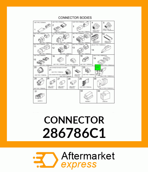 CONNECTOR 286786C1