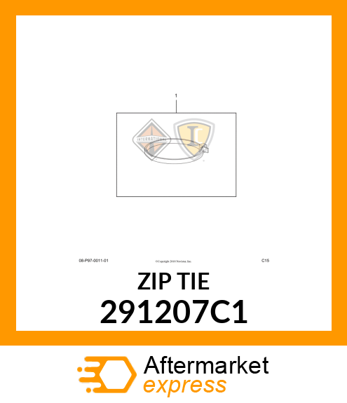 ZIPTIE 291207C1