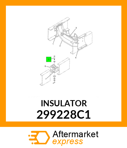 INSULATOR 299228C1