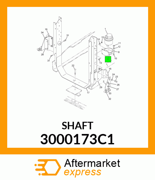 SHAFT 3000173C1