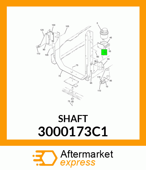 SHAFT 3000173C1