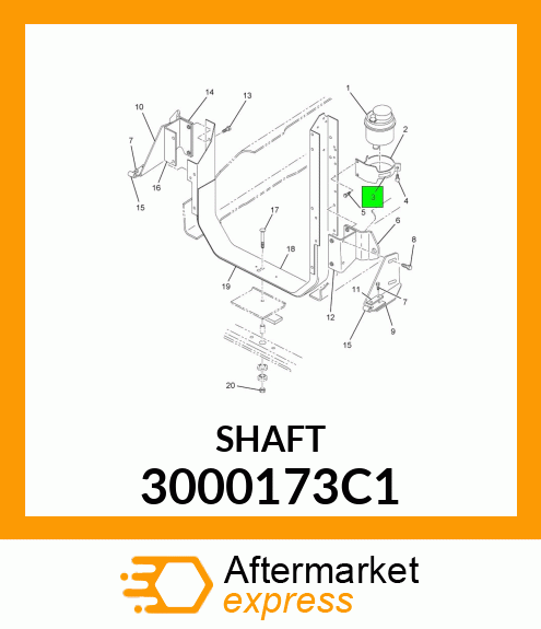 SHAFT 3000173C1