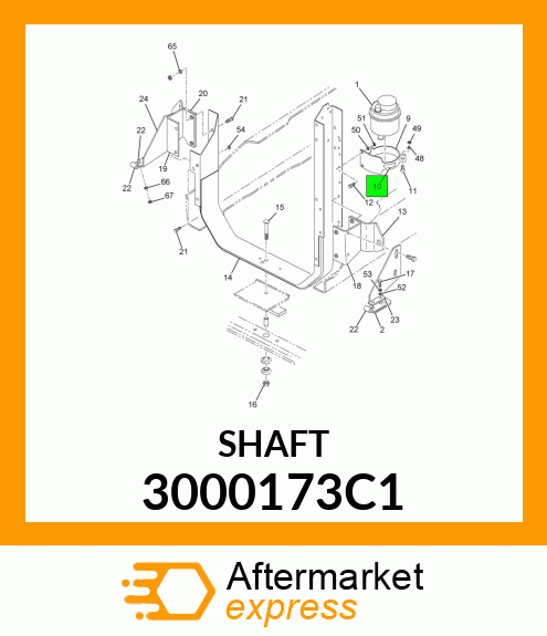 SHAFT 3000173C1