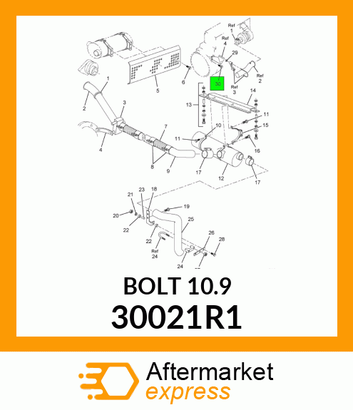 BOLT10.9 30021R1