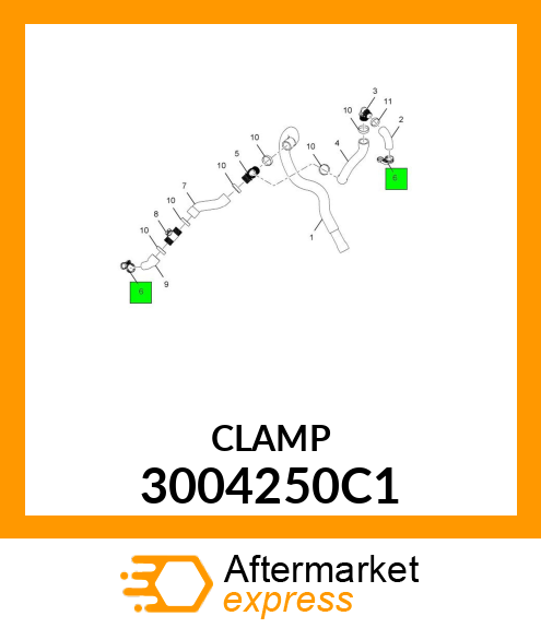 CLAMP 3004250C1