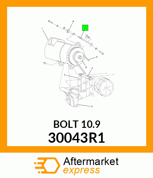 BOLT10.9 30043R1