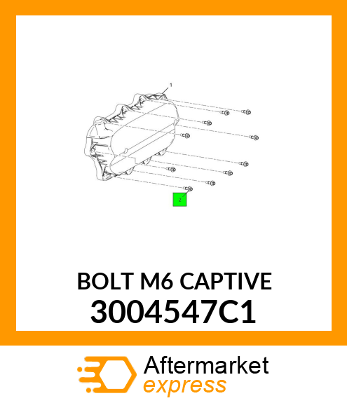 BOLT_M6_CAPTIVE 3004547C1