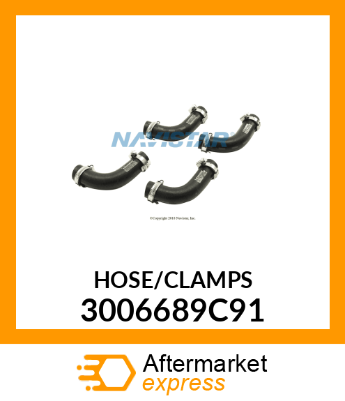 HOSE/CLAMPS 3006689C91