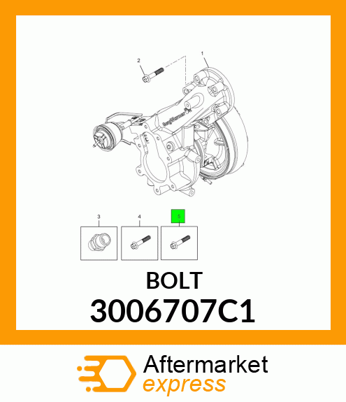 BOLT 3006707C1