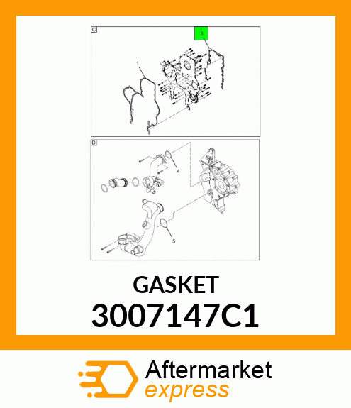 GASKET 3007147C1