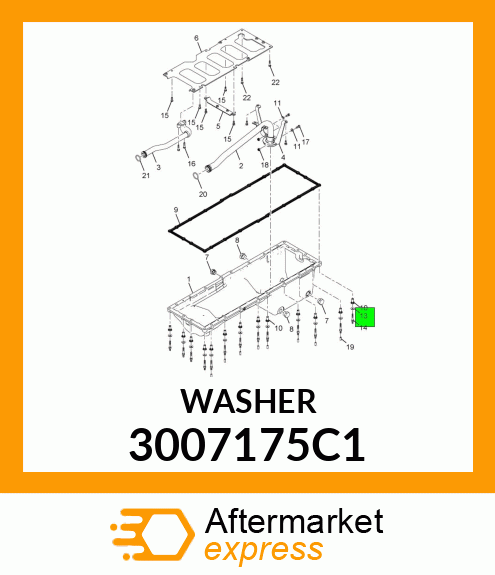 WASHER 3007175C1