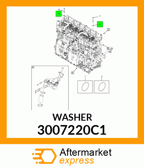 WASHER 3007220C1