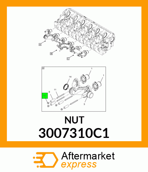 NUT 3007310C1