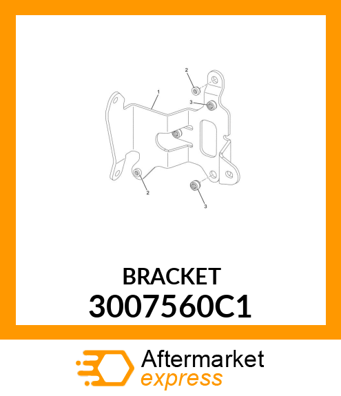 BRACKET 3007560C1