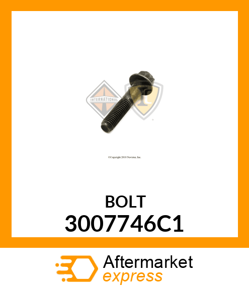 BOLT 3007746C1